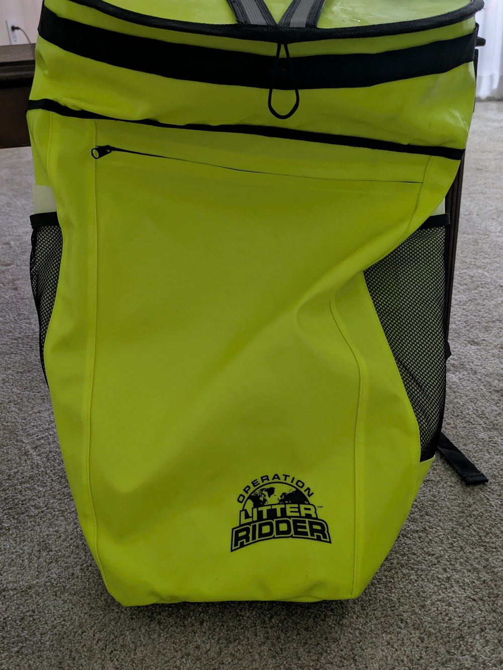 The Litter Ridder Backpack - GREEN - Picture 4 of 8